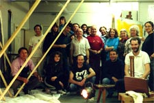 WMC Large Scale Life Class. Including others, David NG, Francesco Pinna, Neil Pendlebury, Toni Gilletti, Malvern Hostick with Sarge, Julie Watt, Brenda Colloms, Michele Lasalandra, Richard Jones, Philip Boardman, and Terry Brady.
