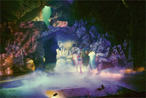 Harlow Playhouse. Aladdin Design - Malvern Hostick Copyright ©.