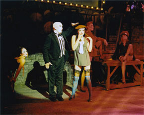 Harlow Playhouse. Cabaret Design - Malvern Hostick Copyright ©. Kit Kat Club. Jason Thorpe. Katie Barker Dale.