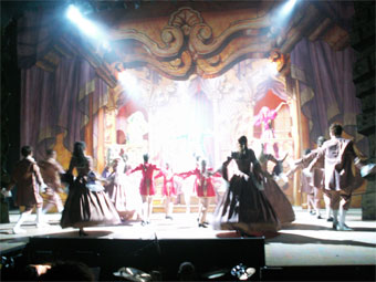 Harlow Playhouse. Cinderella Design - Malvern Hostick Copyright ©.