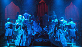 Harlow Playhouse. Cinderella Design - Malvern Hostick Copyright ©.