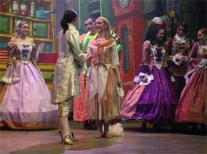 Harlow Playhouse. Cinderella Design - Malvern Hostick Copyright ©. Sophie Barker. Melissa Guest.