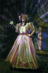 Harlow Playhouse. Cinderella Design - Malvern Hostick Copyright ©. Joanne Goddard.