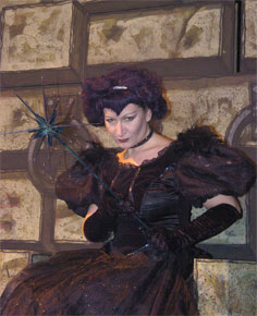 Samantha Churchill. Harlow Playhouse. Cinderella Design - Malvern Hostick Copyright ©.