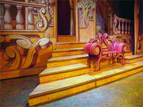 Harlow Playhouse. Cinderella Design - Malvern Hostick Copyright ©. 