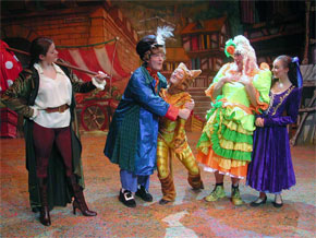 Harlow Playhouse. Dick Whittington Design - Malvern Hostick Copyright ©. 