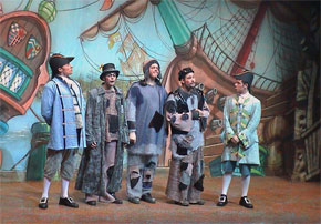 Harlow Playhouse. Dick Whittington Design - Malvern Hostick Copyright ©. 