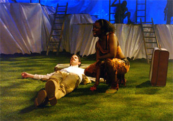 Harlow Playhouse. A Midsummer Nights Dream Design - Malvern Hostick Copyright ©.