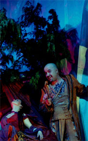 Harlow Playhouse. A Midsummer Nights Dream Design - Malvern Hostick Copyright ©.