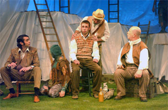 Harlow Playhouse. A Midsummer Nights Dream Design - Malvern Hostick Copyright ©.