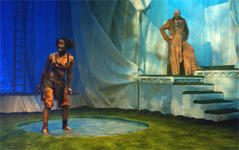 Harlow Playhouse. A Midsummer Nights Dream Design - Malvern Hostick Copyright ©.