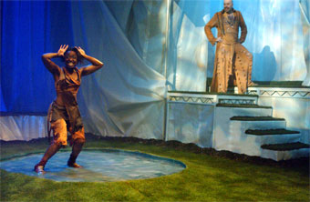 Harlow Playhouse. A Midsummer Nights Dream Design - Malvern Hostick Copyright ©.