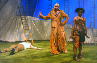 Harlow Playhouse. A Midsummer Nights Dream Design - Malvern Hostick Copyright ©.