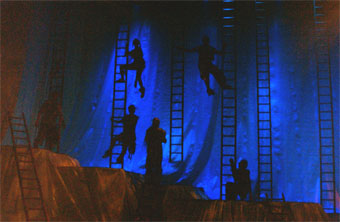 Harlow Playhouse. A Midsummer Nights Dream Design - Malvern Hostick Copyright ©.