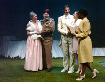 Harlow Playhouse. A Midsummer Nights Dream Design - Malvern Hostick Copyright ©.