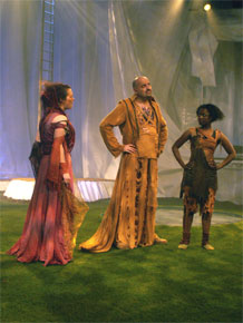 Harlow Playhouse. A Midsummer Nights Dream Design - Malvern Hostick Copyright ©.