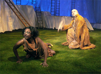 Harlow Playhouse. A Midsummer Nights Dream Design - Malvern Hostick Copyright ©.