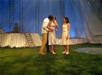 Harlow Playhouse. A Midsummer Nights Dream Design - Malvern Hostick Copyright ©.