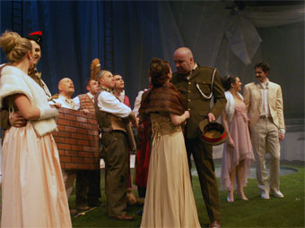 Harlow Playhouse. A Midsummer Nights Dream Design - Malvern Hostick Copyright ©. 