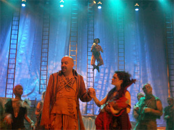 Harlow Playhouse. A Midsummer Nights Dream Design - Malvern Hostick Copyright ©. 