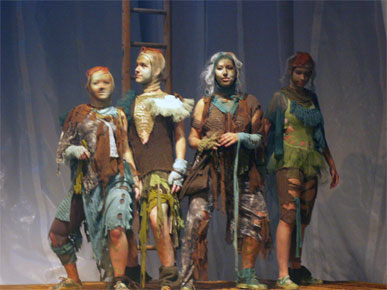 Harlow Playhouse. A Midsummer Nights Dream Design - Malvern Hostick Copyright ©. 