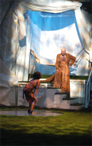 Harlow Playhouse. A Midsummer Nights Dream Design - Malvern Hostick Copyright ©. 