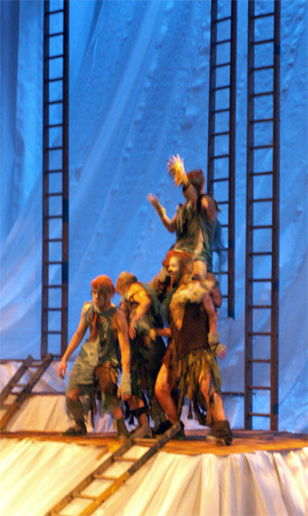 Harlow Playhouse. A Midsummer Nights Dream Design - Malvern Hostick Copyright ©. 