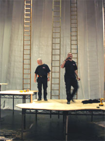 Harlow Playhouse. A Midsummer Nights Dream Design - Malvern Hostick Copyright ©. Richard Jordan. Trevor Paveley.
