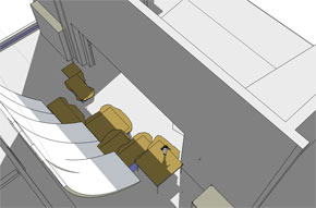 Malvern Hostick. Theatre Design. Harlow Playhouse. A Midsummer Nights Dream Design - Malvern Hostick Copyright ©.