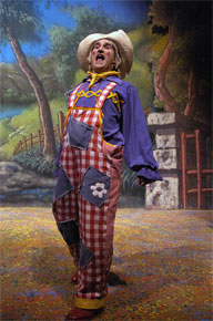 Harlow Playhouse. Jack and the Beanstalk. Design - Malvern Hostick Copyright ©. Jason Thorpe.