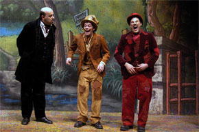 Harlow Playhouse. Jack and the Beanstalk. Design - Malvern Hostick Copyright ©. Daniel James. Lee Pace. Philip Dale.