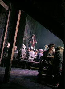 Harlow Playhouse. Oliver Design - Malvern Hostick Copyright ©. Performance. Workhouse.