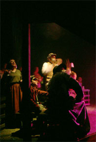 Harlow Playhouse. Oliver Design - Malvern Hostick Copyright ©. Performance. The Three Cripples.