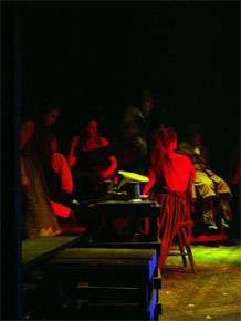 Harlow Playhouse. Oliver Design - Malvern Hostick Copyright ©. Performance. The Three Cripples.