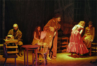 Harlow Playhouse. Oliver Design - Malvern Hostick Copyright ©. Performance. The Three Cripples. 