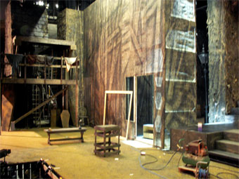 Harlow Playhouse. Oliver Design - Malvern Hostick Copyright ©. Construction.
