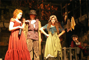 Harlow Playhouse. Oliver Design - Malvern Hostick Copyright ©. Technical rehearsal. Hannah Johnson. James Parsons. Danielle Black.