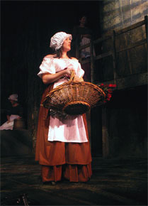 Harlow Playhouse. Oliver Design - Malvern Hostick Copyright ©. Technical rehearsal.