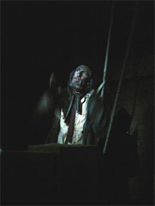 Harlow Playhouse. Oliver Design - Malvern Hostick Copyright ©. Rehearsal. Tucker Stevens as Fagin.