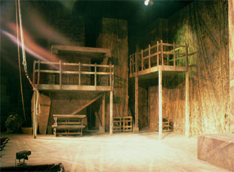 Harlow Playhouse. Design - Malvern Hostick. Oliver.